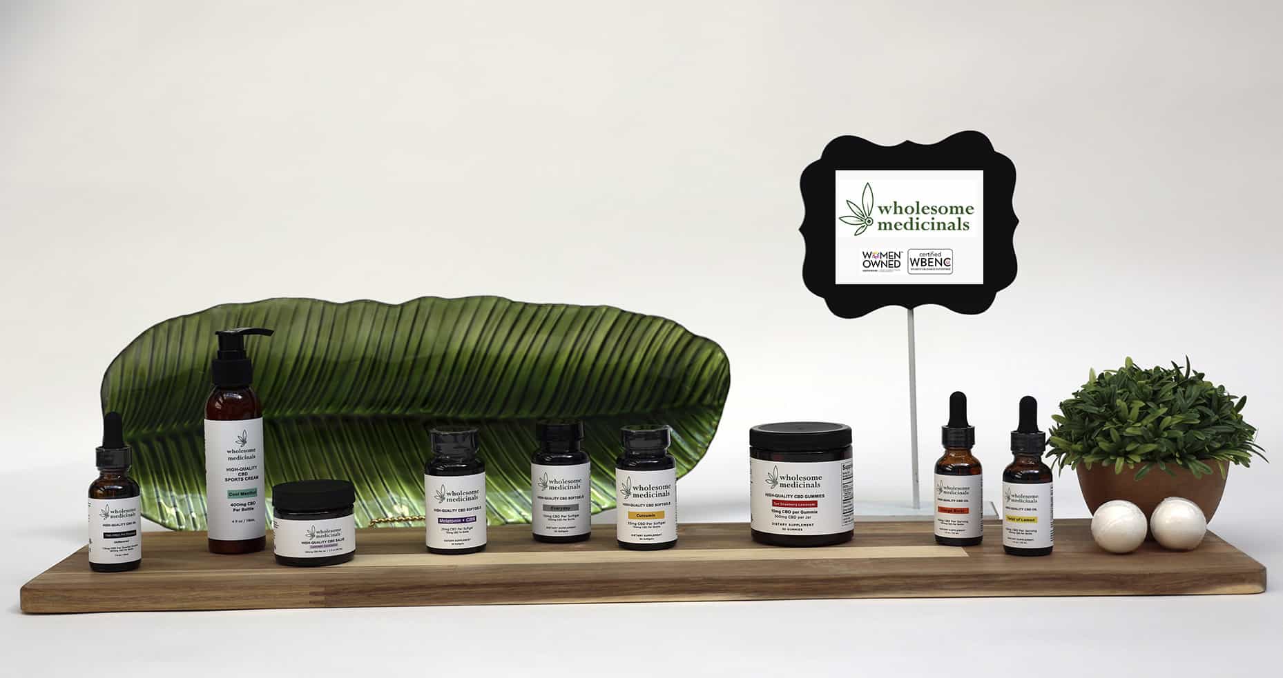 Wholesome Medicinals - All Products Website Image